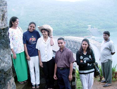 Young scientists from Sri Lanka