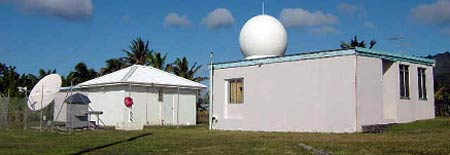 Wind Finder Radar, Rarotonga, Cook Islands